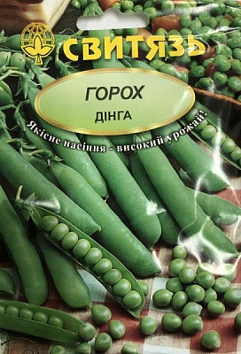 Семена Свитязь горох сахарный Динга 15г (4820009675391)