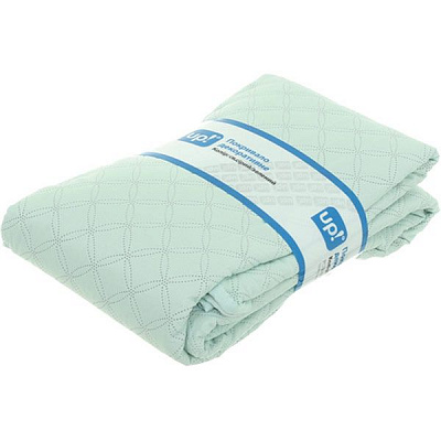 Покривало Underprice світло-сірий/зелений 140x220 см