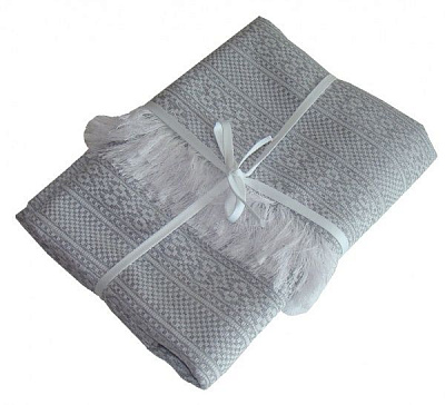 Покривало 530-19/00 145x200 см Едельвіка сірий