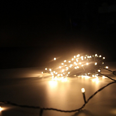 Декоративная гирлянда Джаз Лайт DC-LD120-C-E встроенный светодиод (LED) 120 ламп 12 м 