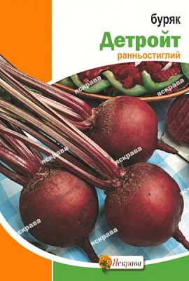 Насіння Яскрава буряк столовий Детройт пакет гiгант 20г (4823069803049)