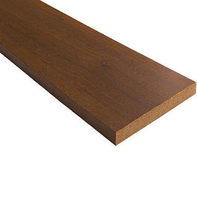 Доборная планка ОміС ламинированная 2050x100 мм орех