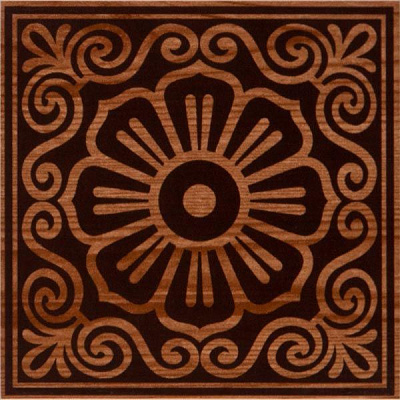 Декор для підлоги Атем Venge Parcet 4 B BK 145х145 мм