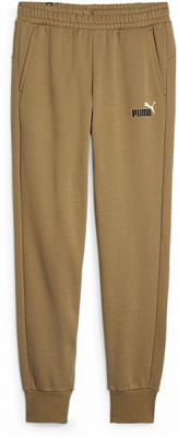 Брюки Puma ESS+ 2 COL LOGO PANTS FL CL 58676793 р. S коричневый