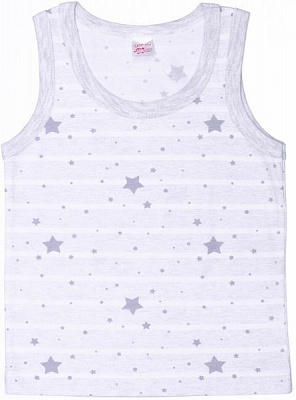 Майка для хлопчиків Татошка 2513228зп р.152 білий із сірим