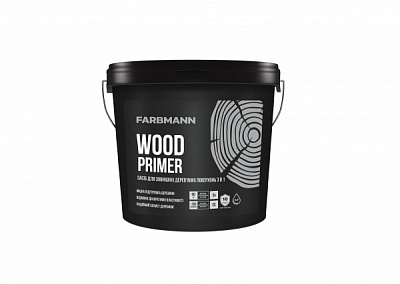 Ґрунт Farbmann для зовнішніх дерев'яних поверхонь 3 в 1 Wood Primer база EC 0,9 л