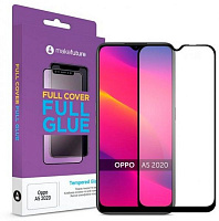 Защитное стекло MakeFuture Full Cover Full Glue для Oppo A5 2020 (MGF-OPA520) 