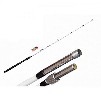 Човнове вудлище Crocodile white 165 см 100-250 з закруткою GS