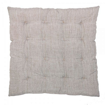 Подушка на стілець Гавана квадратна стьобана 37х37х5 коричнева