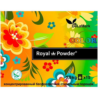 Стиральный порошок для машинной и ручной стирки DeLaMark Color 0,5 кг