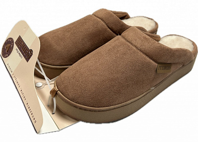Тапки домашние Gemelli Замша р.38/39 медовый