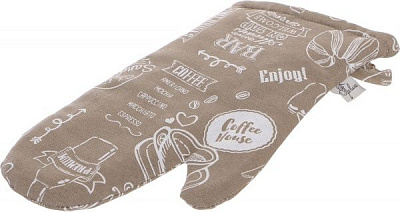 Прихватка-варежка Beige Breakfast бежевый Прованс 