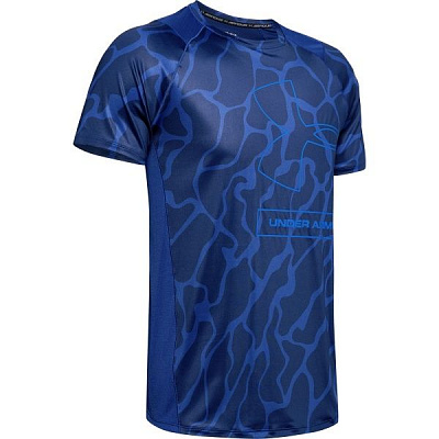 Футболка Under Armour MK1 Tonal Print SS 1351563-449 M синий