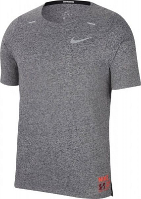 Футболка Nike M NK DF BRTH RISE 365 SS FF GX CU5438-064 L сірий