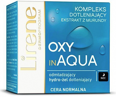 Крем ночной Lirene Омолаживающий OXY IN AQUA 50 мл