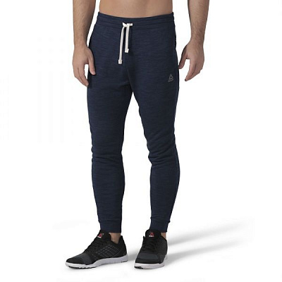 Брюки Reebok TE MARBLE GROUP JOG DU3782 р. S темно-синий