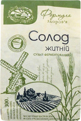 Солод Август 300 г житній 4820019601113