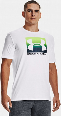 Футболка Under Armour UA Boxed Sportstyle SS 1329581-103 р.XL белый
