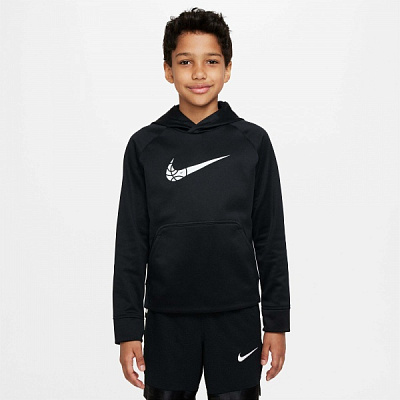 Світшот Nike TF PO HOODIE GFX BBLL DQ9066-010 р. L чорний