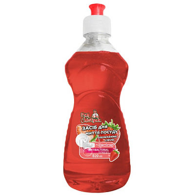 Средство для ручного мытья посуды Pan Chistyak с ароматом клубники 0,5л