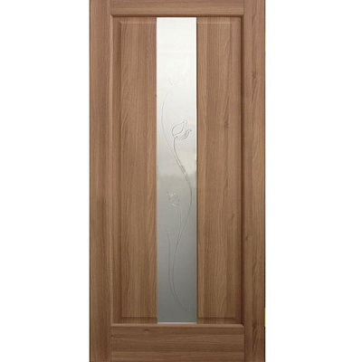 Дверное полотно ОМиС Тіфані ЗС+КМ 700 мм дуб золотой