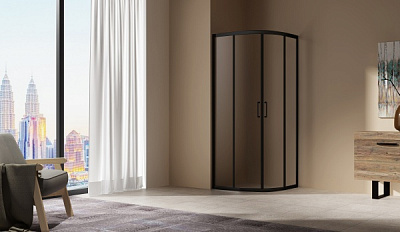 Душевое ограждение Mixxen Baden 900x900x1900 MXOB0632BL