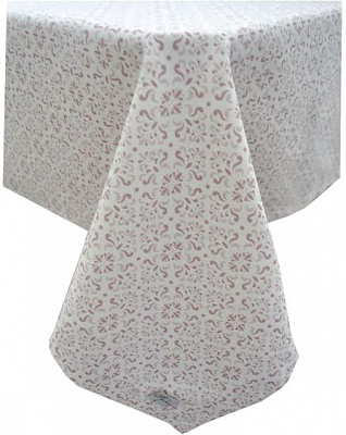 Скатерть Bella Розовый витраж 110x134 см Прованс 