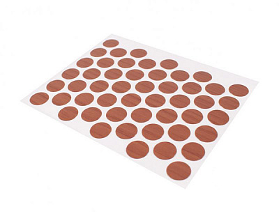 Заглушка на конфірмат самоклеюча кальвадос 50 шт DC