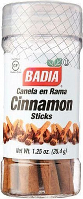 Кориця BADIA палички 35,4 г 0033844002060