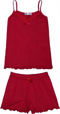 Комплект женский Nika Daffy 3002 р. XL красный 