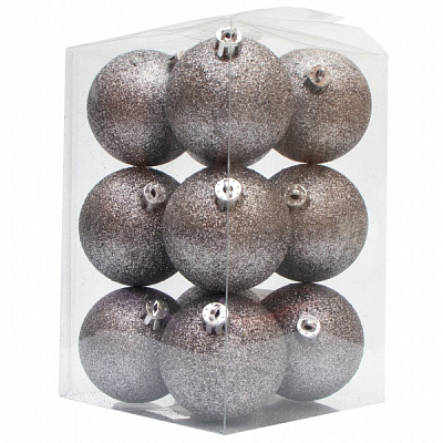 Набір ялинкових куль Девілон 251178 d60 мм 12 шт./уп.