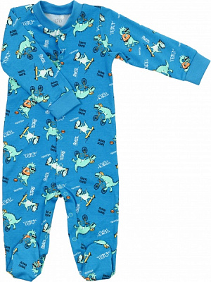 Человечек для мальчика Фламинго ясельный 647-217 р.74 бирюзовый 