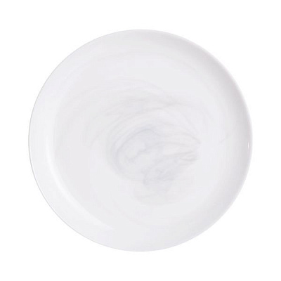 Тарілка обідня DIWALI MARBLE WHITE 25 см Luminarc