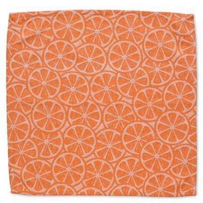 Салфетка декоративная Kela Citrus 40x40 см оранжевый 
