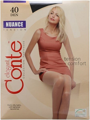 Колготки Conte NUANCE 40 den р. 3 графит 
