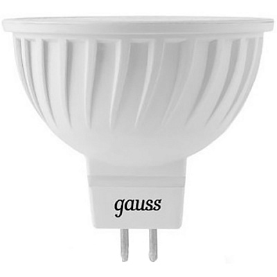Лампа светодиодная Gauss Black 101505105 5 Вт MR16 матовая GU5.3 220 В 2700 К 