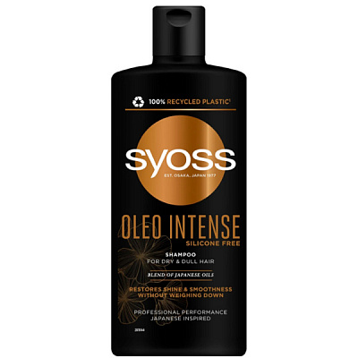 Шампунь SYOSS Oleo Intense для сухих и тусклых волос 440 мл