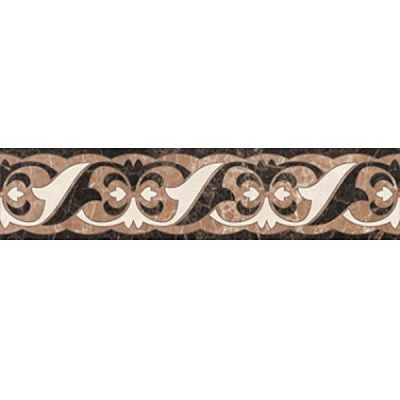 Бордюр Golden Tile Lorenzo Intarsia бежевий 300x60 мм