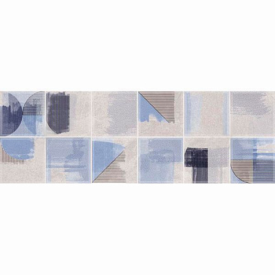 Плитка Allore Group Tokio MATRIX light grey W\DEC M NR Mat 20x60