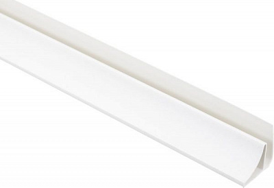 Плинтус 30х30х20х3000 мм белый