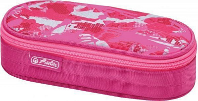 Пенал Be.Bag AIRGO Camouflage Girl 50015177 Herlitz розовый