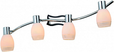 Спот Globo 4x40 Вт E14 полированный хром 56443-4 