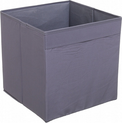 Ящик для хранения складной CN210506-3 Barselona темно-серый 285x285x285 мм