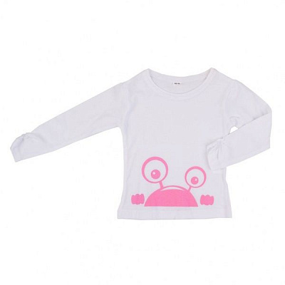 Футболка с длинным рукавом Danaya р.92 белый с рисунком 175H/18 