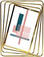 Рамка для фото EVG LBT15S 10x15 см светлое серебро 