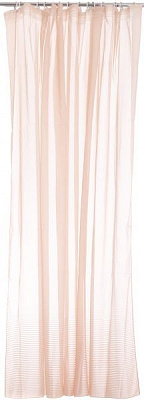 Тюль Вуаль вальс/персиковая полоска 300х280 см