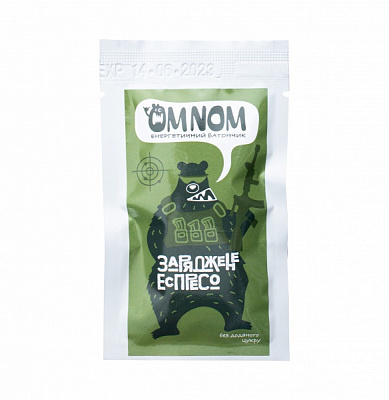 Батончик ЇDLO OMNOM Заряджене еспресо