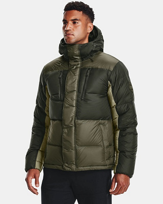 Пуховик Under Armour UA CGI Down Blocked Jkt 1364895-310 р.L зеленый