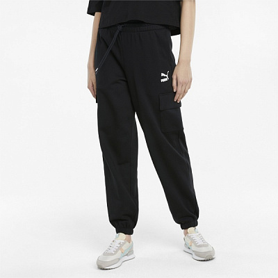 Брюки Puma CLSX Cargo Sweatpants 53169801 р. L черный