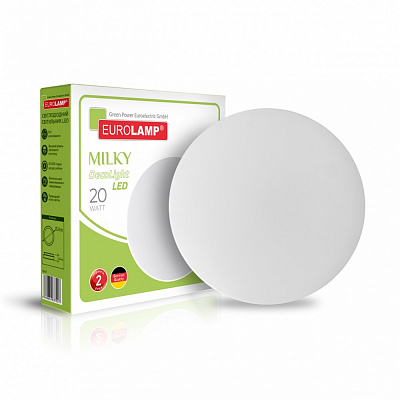 Світильник світлодіодний Eurolamp 20 Вт 4000 IP40 LED-NLR-20W-T22